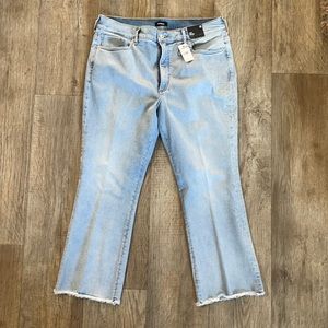 NWT Express High Rise Flare Jeans Size 14